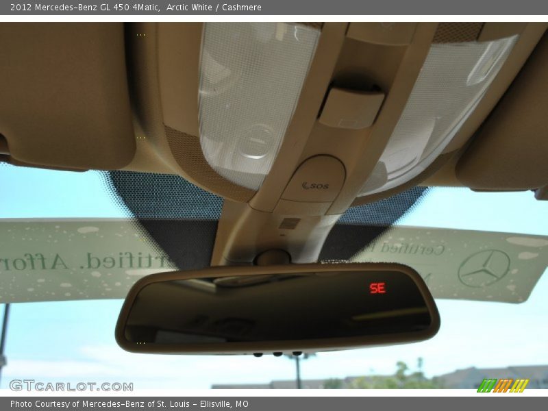 Arctic White / Cashmere 2012 Mercedes-Benz GL 450 4Matic