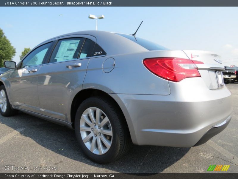 Billet Silver Metallic / Black 2014 Chrysler 200 Touring Sedan