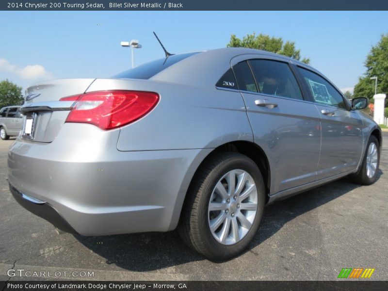 Billet Silver Metallic / Black 2014 Chrysler 200 Touring Sedan