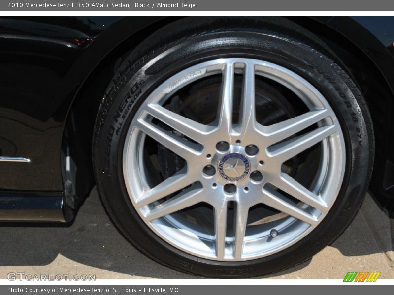 Black / Almond Beige 2010 Mercedes-Benz E 350 4Matic Sedan