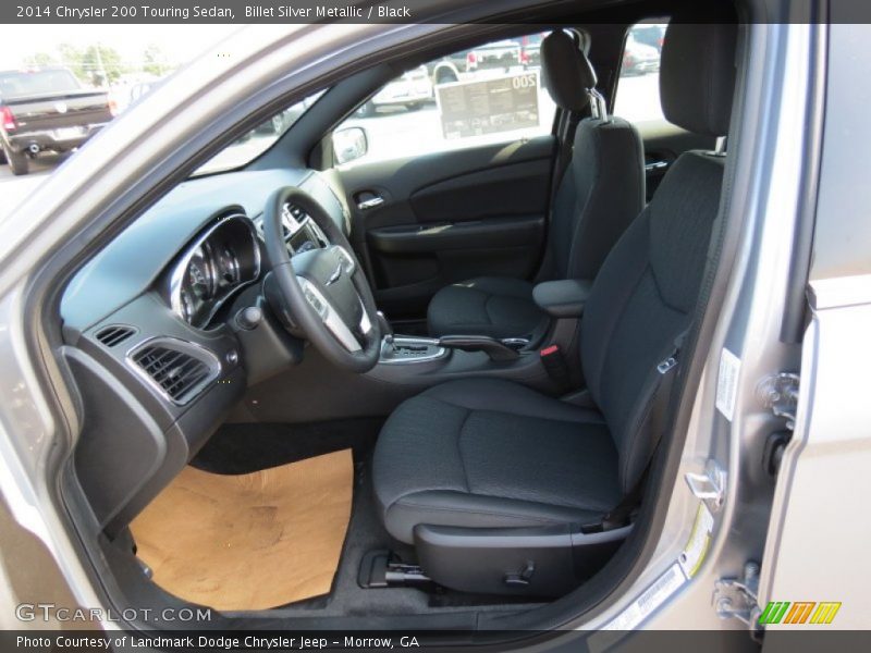 Billet Silver Metallic / Black 2014 Chrysler 200 Touring Sedan