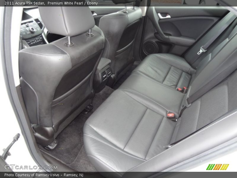 Premium White Pearl / Ebony 2011 Acura TSX Sedan