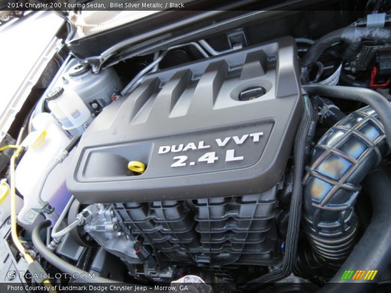 Billet Silver Metallic / Black 2014 Chrysler 200 Touring Sedan