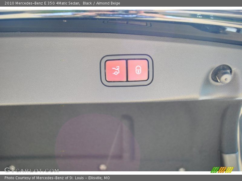 Black / Almond Beige 2010 Mercedes-Benz E 350 4Matic Sedan