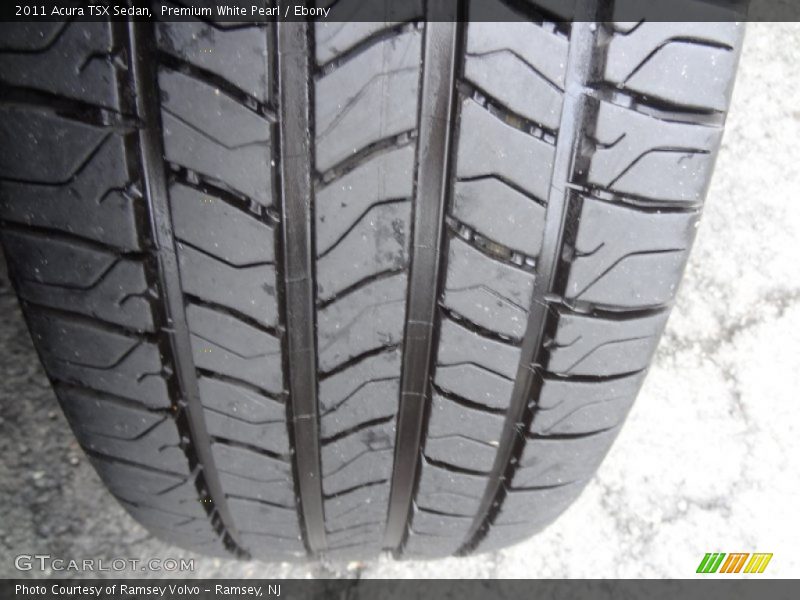 Premium White Pearl / Ebony 2011 Acura TSX Sedan
