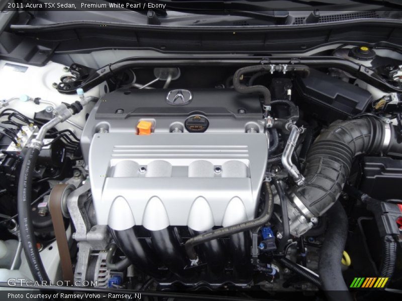 Premium White Pearl / Ebony 2011 Acura TSX Sedan