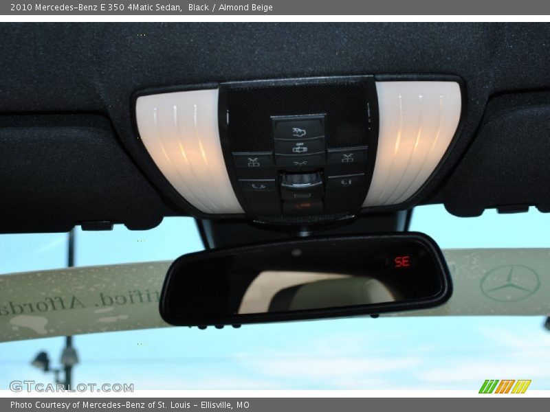 Black / Almond Beige 2010 Mercedes-Benz E 350 4Matic Sedan