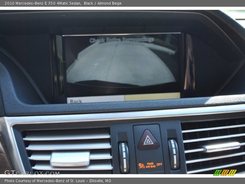 Black / Almond Beige 2010 Mercedes-Benz E 350 4Matic Sedan