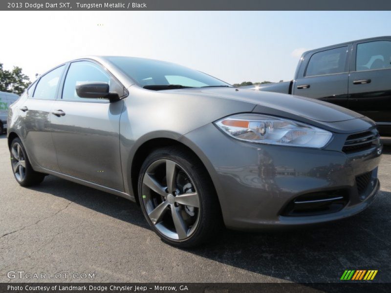 Tungsten Metallic / Black 2013 Dodge Dart SXT
