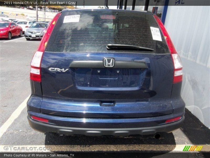 Royal Blue Pearl / Gray 2011 Honda CR-V LX