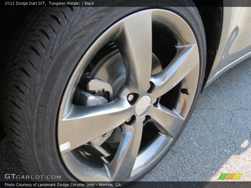 Tungsten Metallic / Black 2013 Dodge Dart SXT