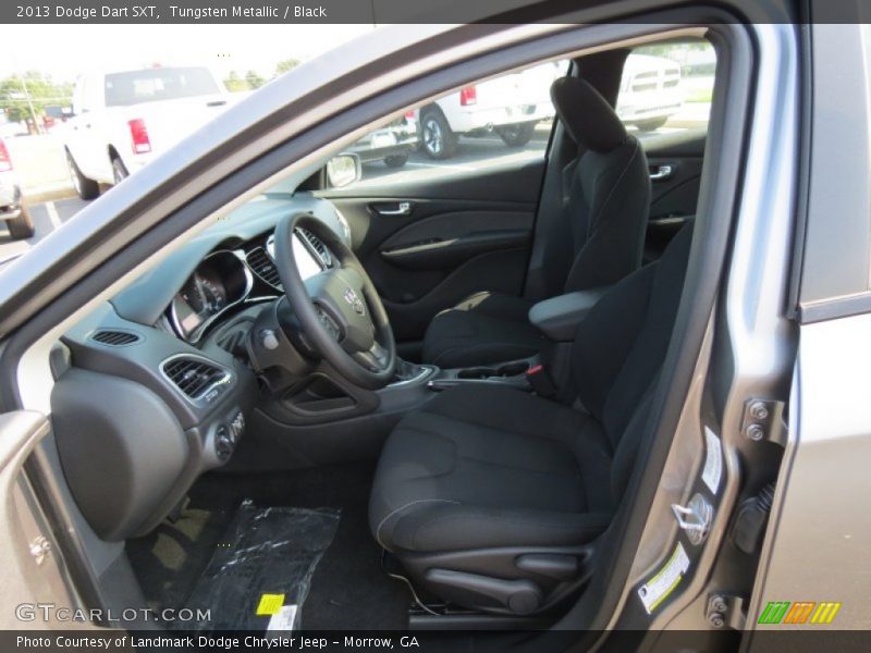 Tungsten Metallic / Black 2013 Dodge Dart SXT