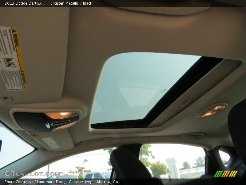 Tungsten Metallic / Black 2013 Dodge Dart SXT