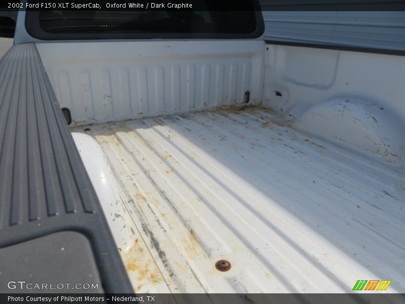 Oxford White / Dark Graphite 2002 Ford F150 XLT SuperCab