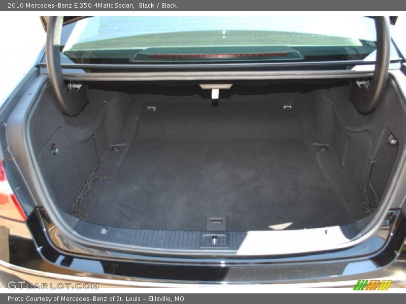 Black / Black 2010 Mercedes-Benz E 350 4Matic Sedan