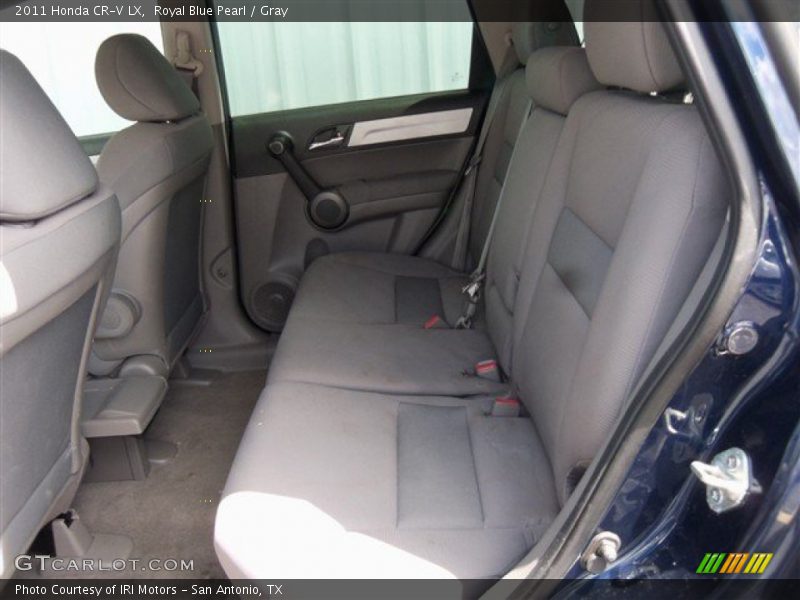 Royal Blue Pearl / Gray 2011 Honda CR-V LX