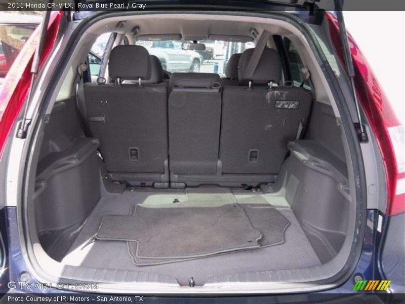 Royal Blue Pearl / Gray 2011 Honda CR-V LX