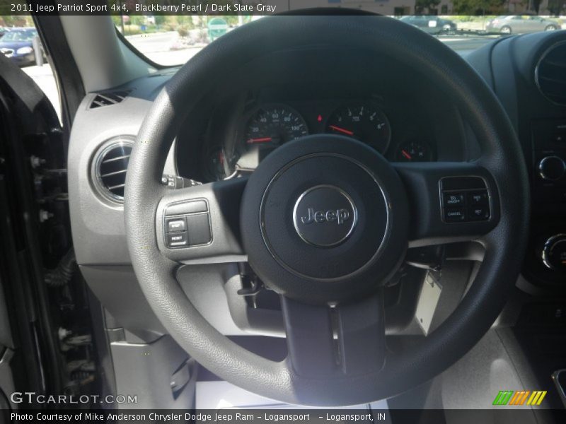 Blackberry Pearl / Dark Slate Gray 2011 Jeep Patriot Sport 4x4