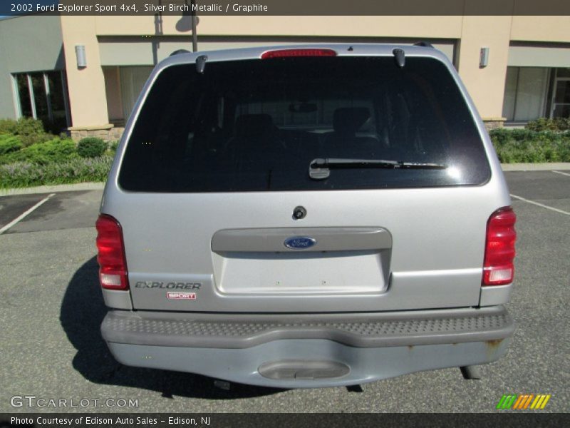 Silver Birch Metallic / Graphite 2002 Ford Explorer Sport 4x4