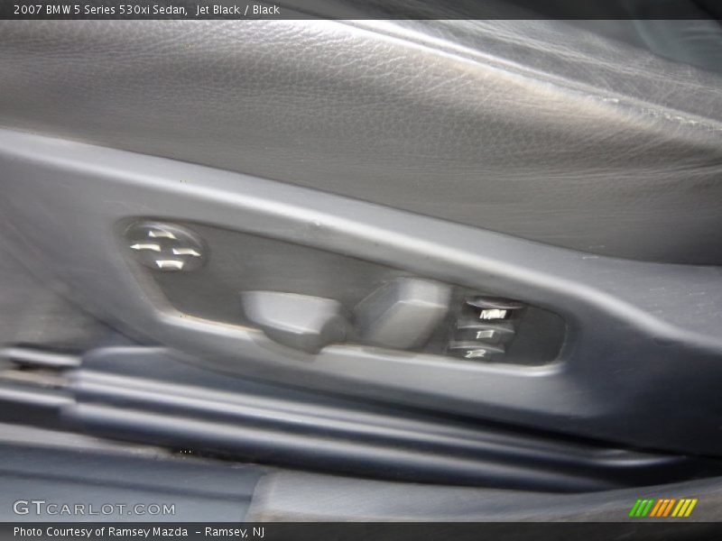 Jet Black / Black 2007 BMW 5 Series 530xi Sedan