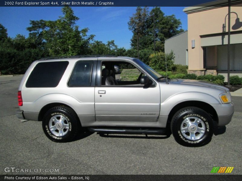 Silver Birch Metallic / Graphite 2002 Ford Explorer Sport 4x4