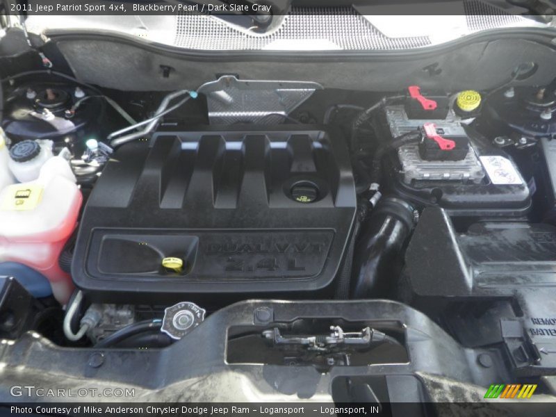 Blackberry Pearl / Dark Slate Gray 2011 Jeep Patriot Sport 4x4