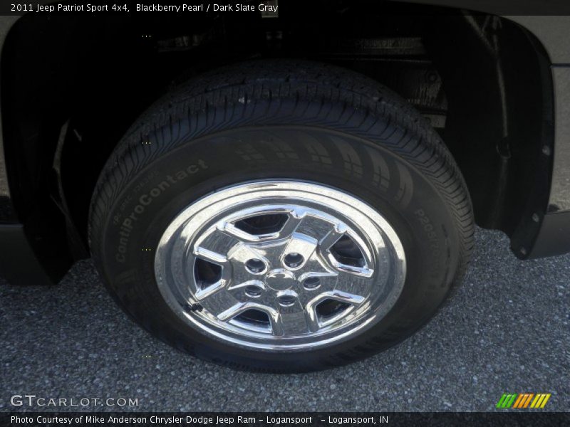 Blackberry Pearl / Dark Slate Gray 2011 Jeep Patriot Sport 4x4