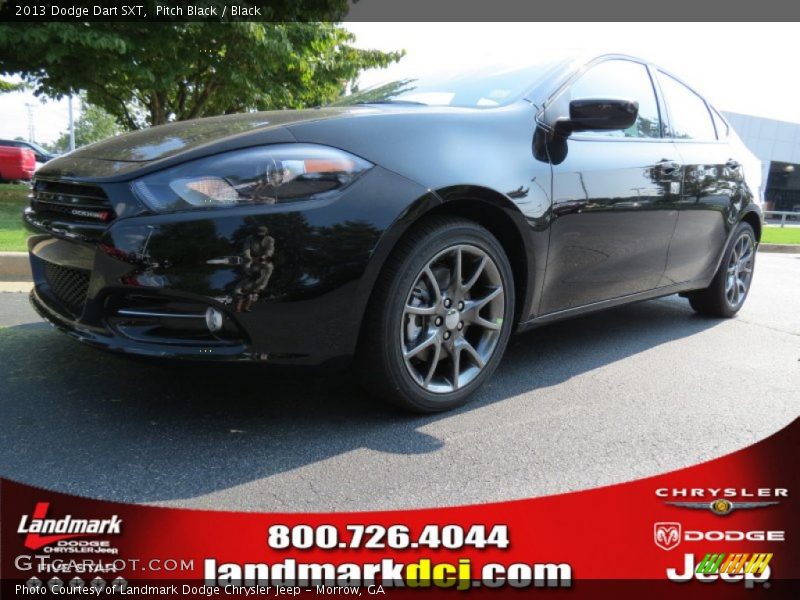 Pitch Black / Black 2013 Dodge Dart SXT