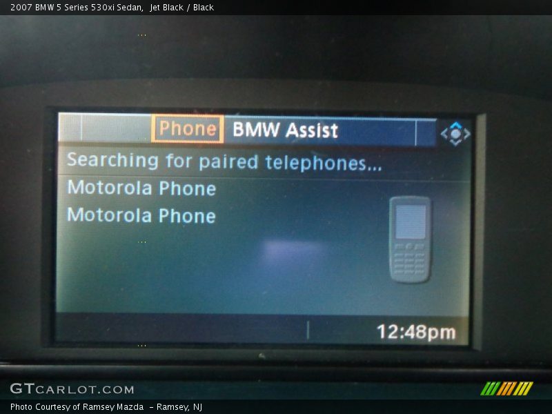 Jet Black / Black 2007 BMW 5 Series 530xi Sedan