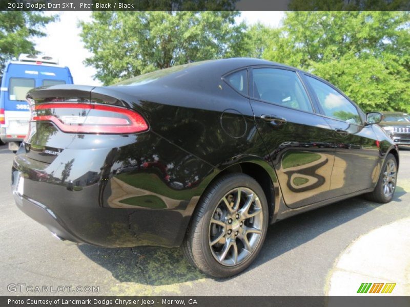 Pitch Black / Black 2013 Dodge Dart SXT