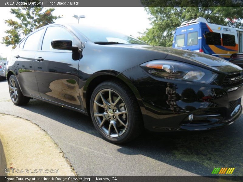 Pitch Black / Black 2013 Dodge Dart SXT
