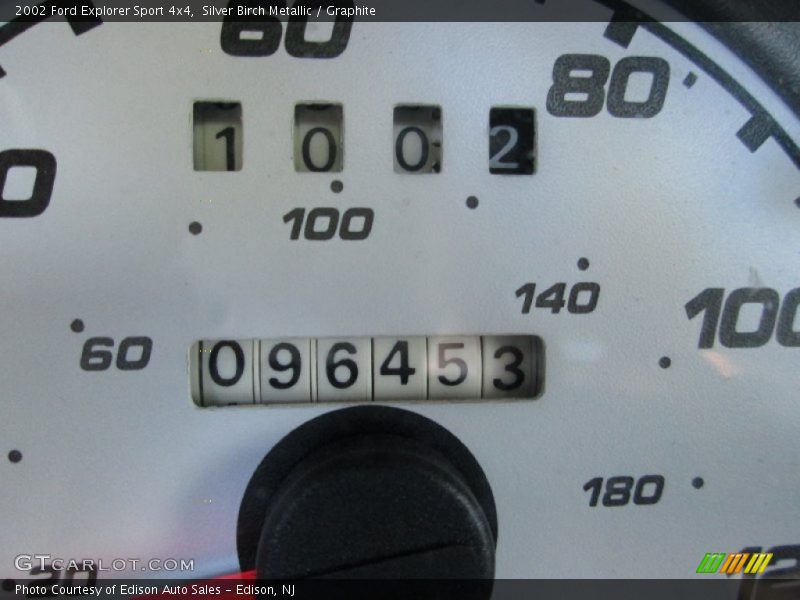 Silver Birch Metallic / Graphite 2002 Ford Explorer Sport 4x4