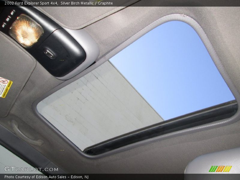 Sunroof of 2002 Explorer Sport 4x4