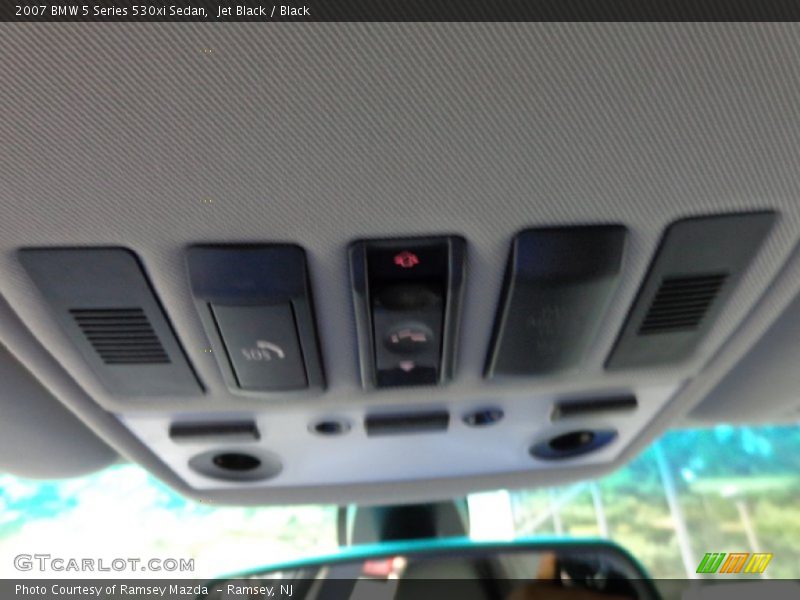 Jet Black / Black 2007 BMW 5 Series 530xi Sedan