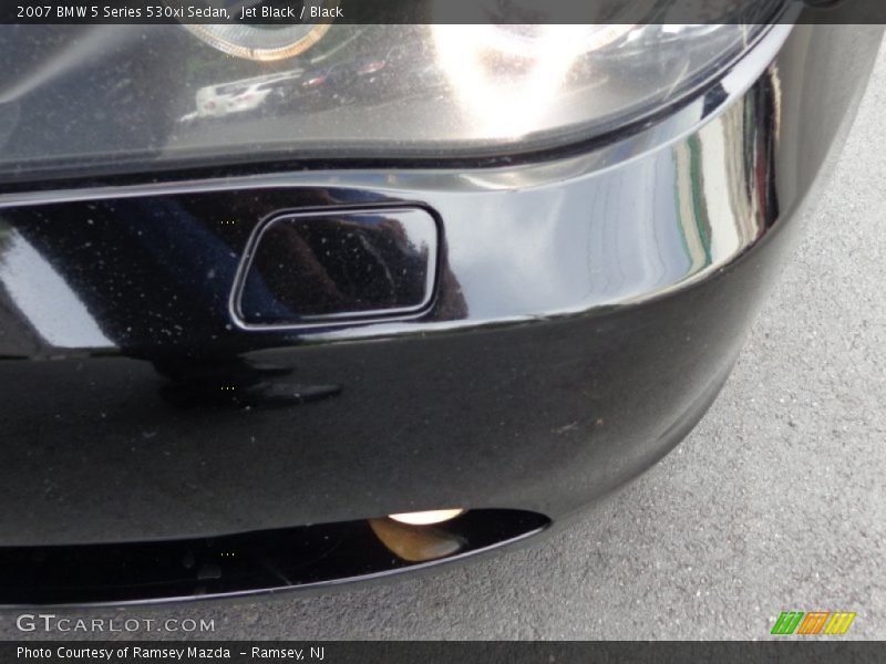 Jet Black / Black 2007 BMW 5 Series 530xi Sedan