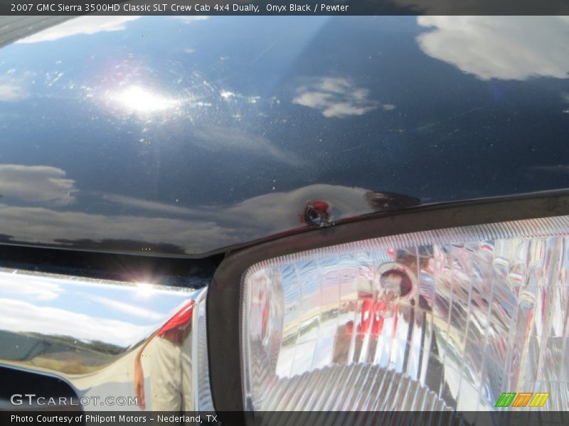 Onyx Black / Pewter 2007 GMC Sierra 3500HD Classic SLT Crew Cab 4x4 Dually