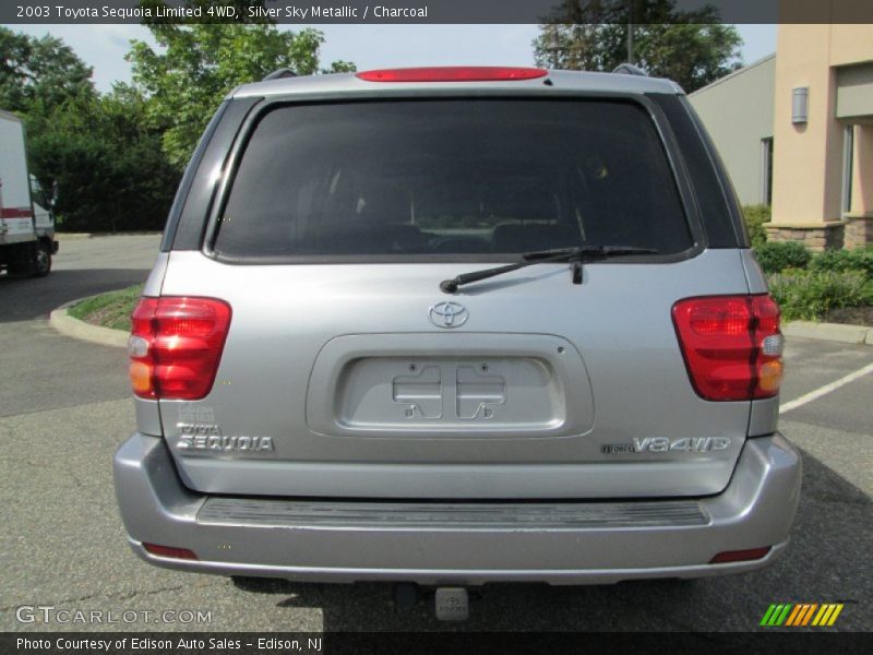 Silver Sky Metallic / Charcoal 2003 Toyota Sequoia Limited 4WD