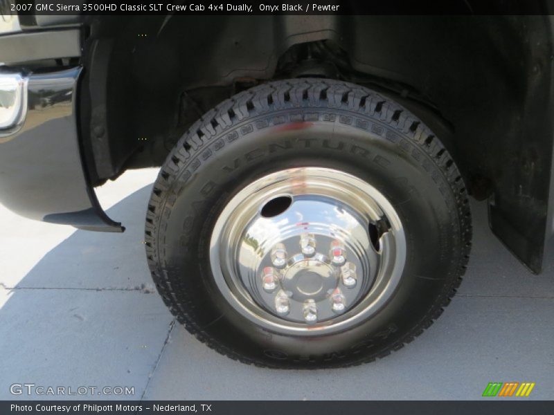 Onyx Black / Pewter 2007 GMC Sierra 3500HD Classic SLT Crew Cab 4x4 Dually