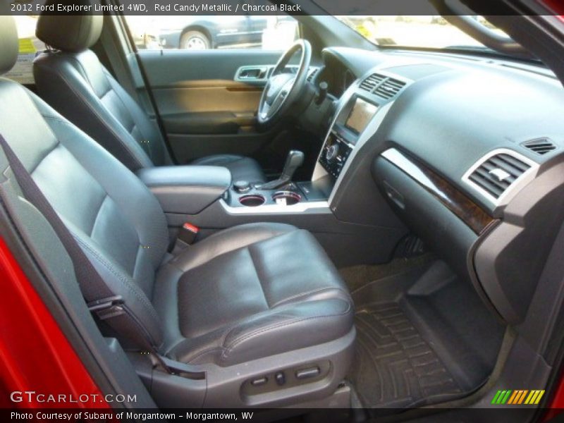 Red Candy Metallic / Charcoal Black 2012 Ford Explorer Limited 4WD