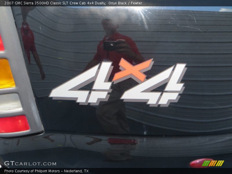 Onyx Black / Pewter 2007 GMC Sierra 3500HD Classic SLT Crew Cab 4x4 Dually