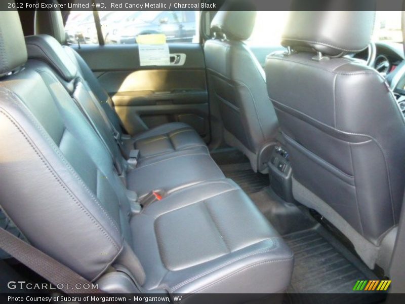 Red Candy Metallic / Charcoal Black 2012 Ford Explorer Limited 4WD