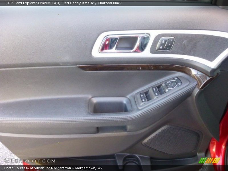 Red Candy Metallic / Charcoal Black 2012 Ford Explorer Limited 4WD
