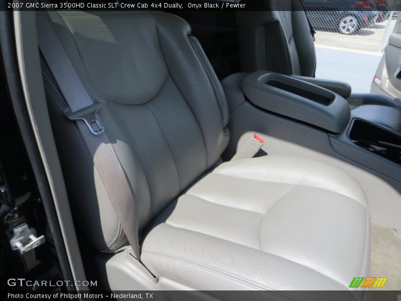 Onyx Black / Pewter 2007 GMC Sierra 3500HD Classic SLT Crew Cab 4x4 Dually