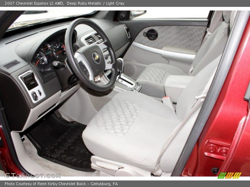  2007 Equinox LS AWD Light Gray Interior