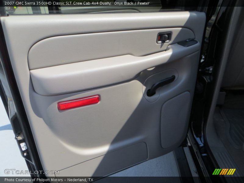 Onyx Black / Pewter 2007 GMC Sierra 3500HD Classic SLT Crew Cab 4x4 Dually