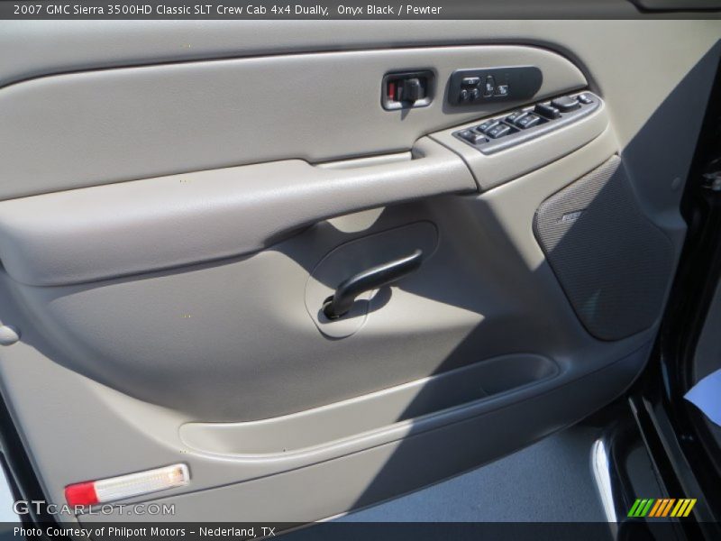 Onyx Black / Pewter 2007 GMC Sierra 3500HD Classic SLT Crew Cab 4x4 Dually