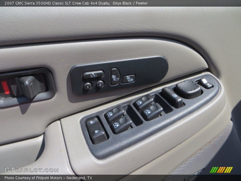Onyx Black / Pewter 2007 GMC Sierra 3500HD Classic SLT Crew Cab 4x4 Dually