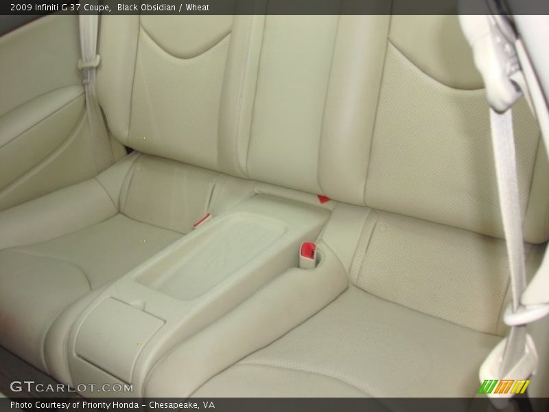 Black Obsidian / Wheat 2009 Infiniti G 37 Coupe