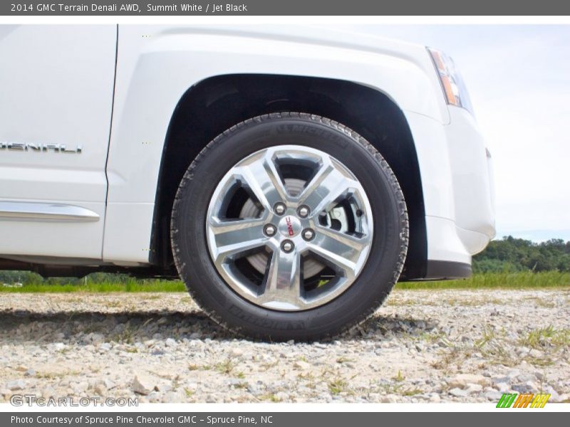 Summit White / Jet Black 2014 GMC Terrain Denali AWD