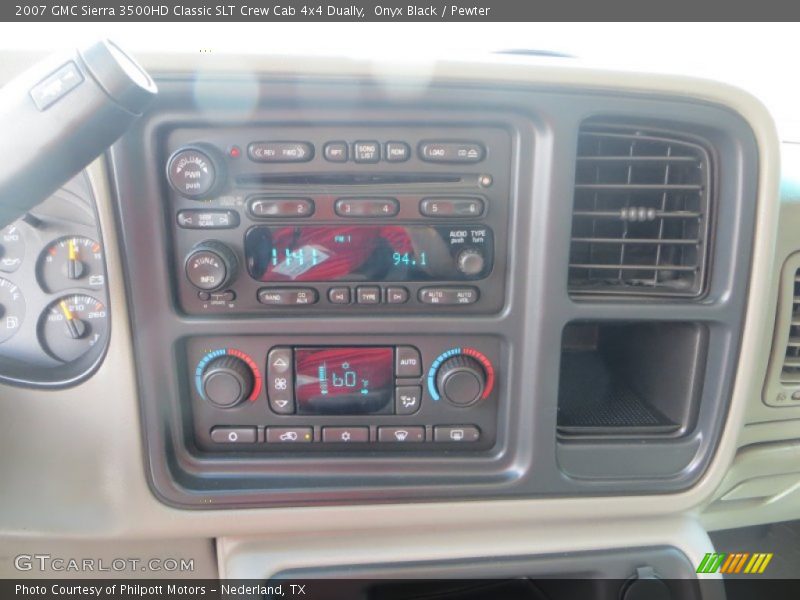 Onyx Black / Pewter 2007 GMC Sierra 3500HD Classic SLT Crew Cab 4x4 Dually